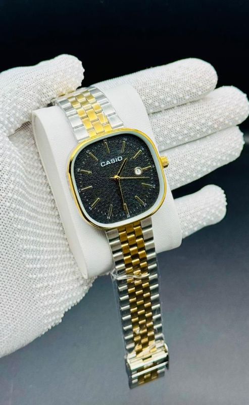 Montre Casio Vintage Black Sand Edition Bicolore Or & Argent